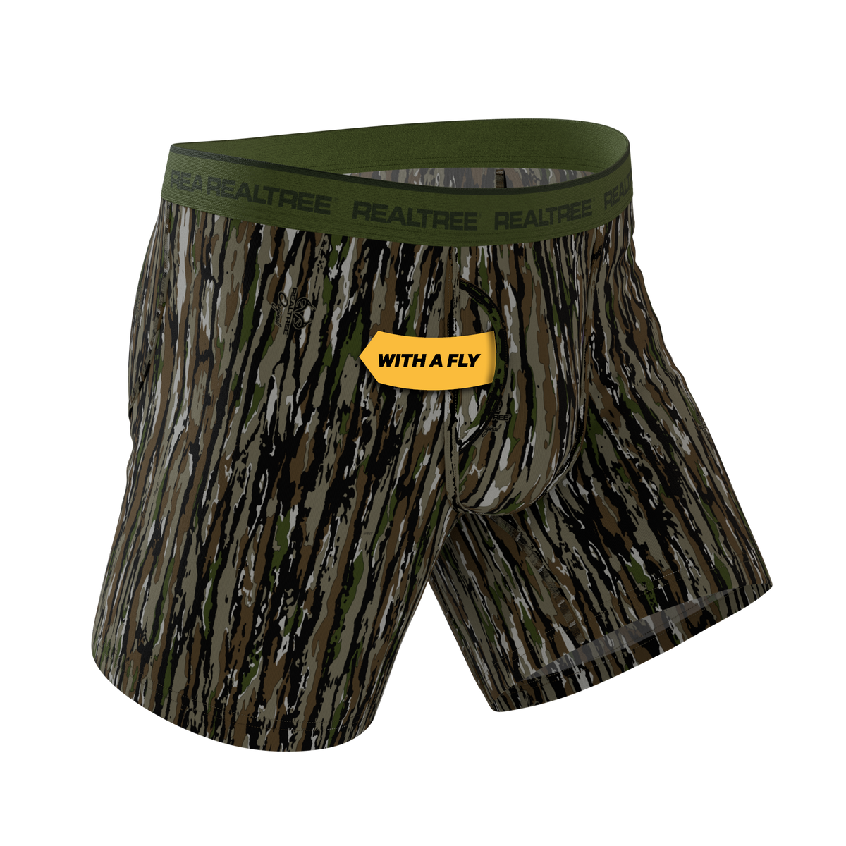 The Barking Up | Realtree x Shinesty Bark Camouflage Ball Hammock® Pouch Underwear With Fly Boxers - Fly Shinesty