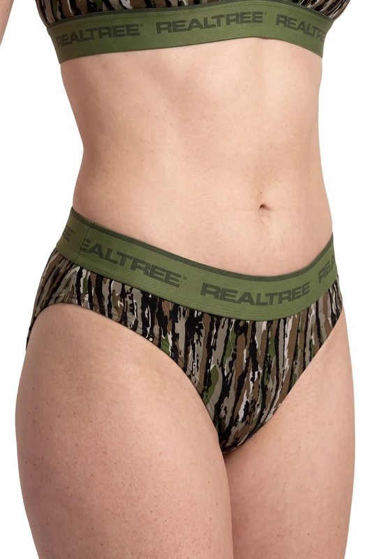 The Barking Up | Realtree x Shinesty Bark Camouflage Thong Underwear with Waistband Thongs - Modal Shinesty