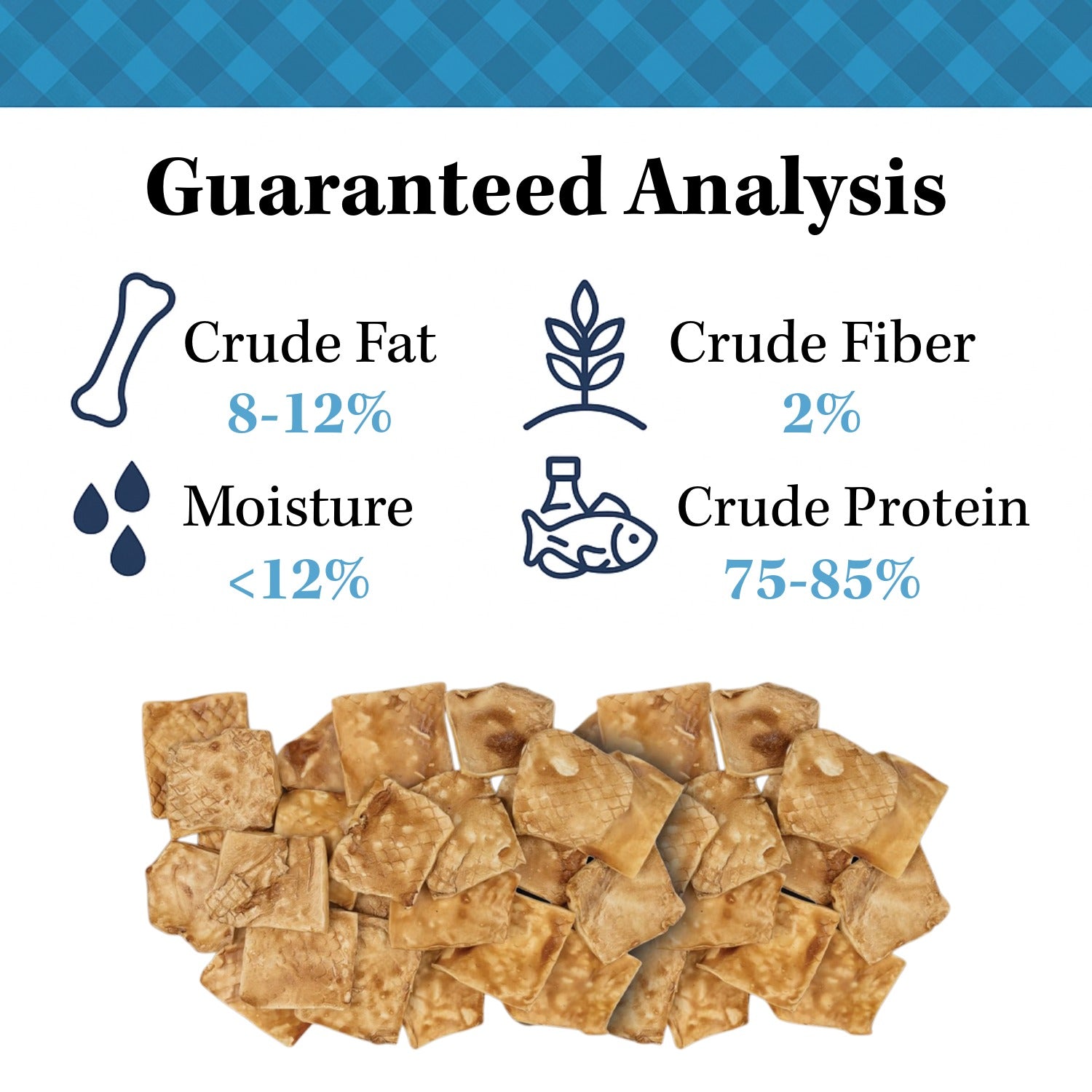 TEEK - Country Living 4” x 4” Beef Cheek Chip Dog Treats – Chicken Flavor – 5 Count Bag PET SUPPLIES TEEK APS