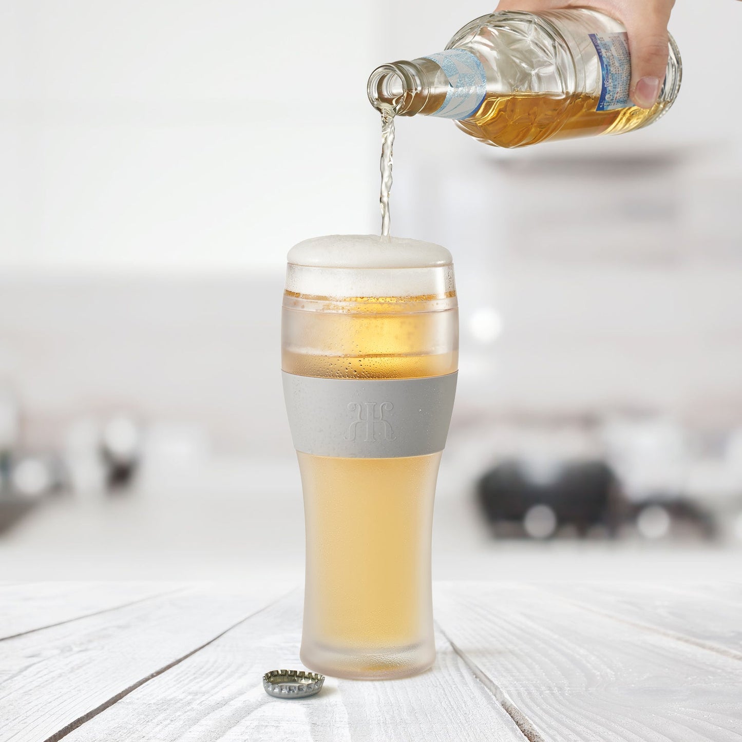 TEEK - Barcelona Acrylic Cooling Beer Glassware Set HOME DECOR TEEK KS