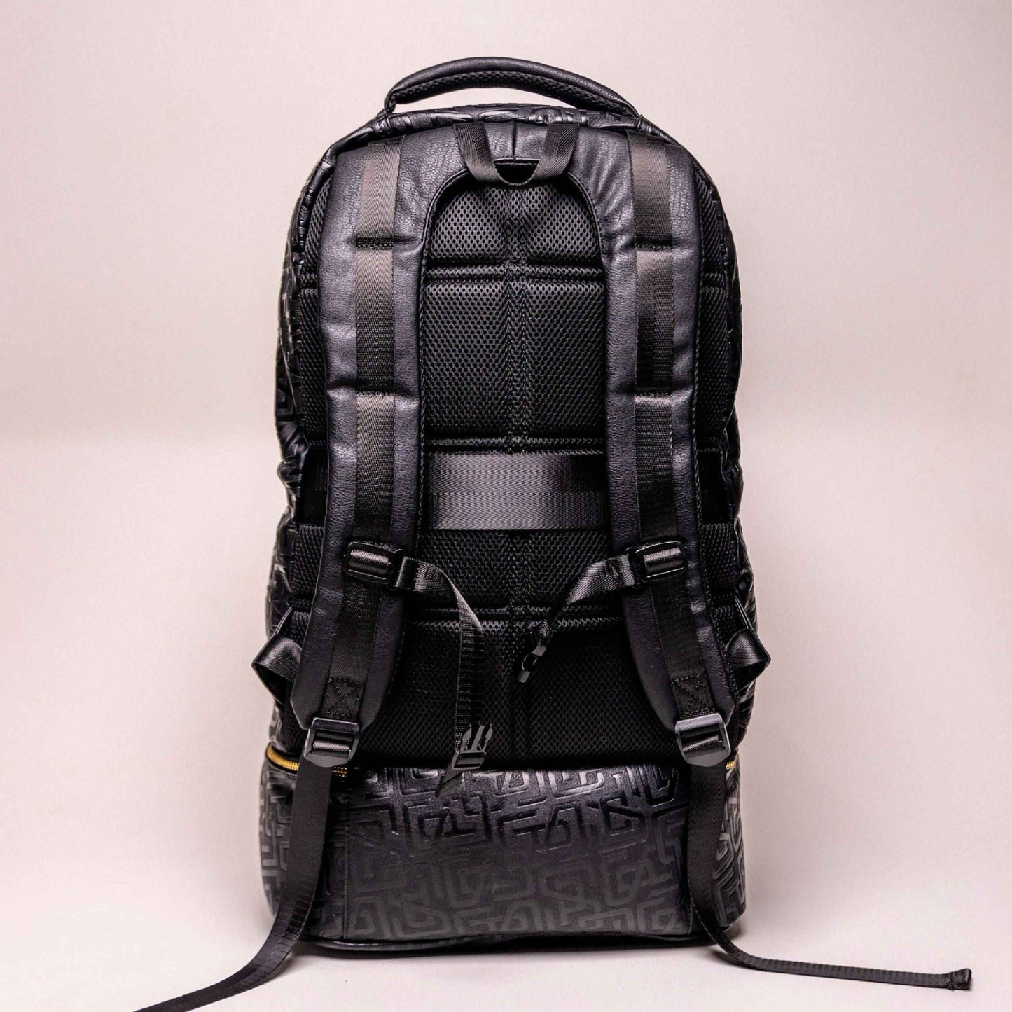 TEEK - Black Monogram Leather Patented Carry-On Backpack (Only 150 Made) BAG TEEK SP