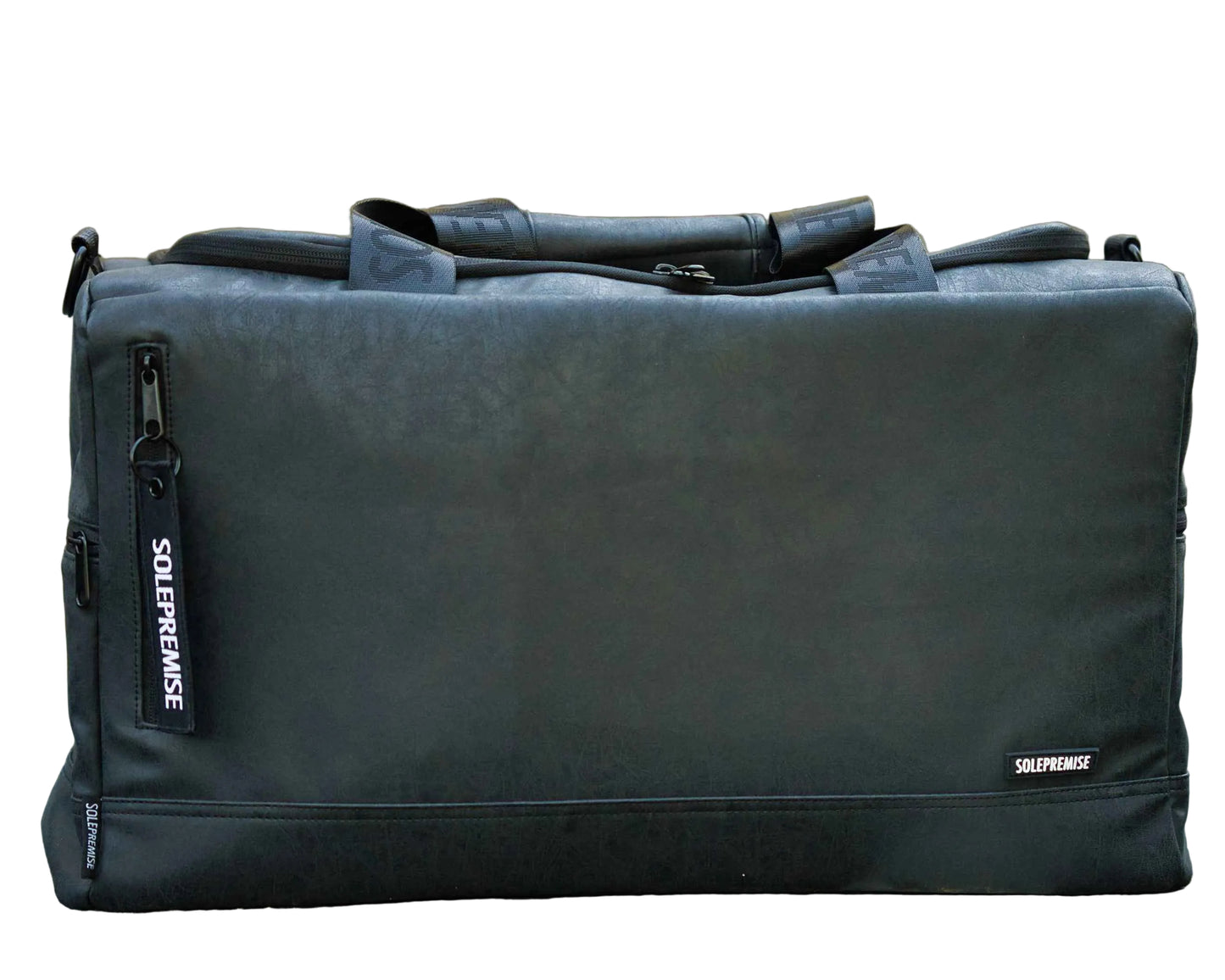 TEEK - Black Leather Sneaker Duffle BAG TEEK SP