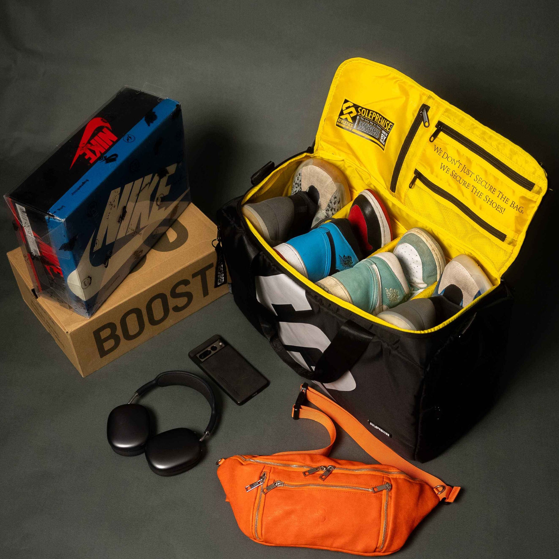 TEEK - Black Sneaker Duffle Bag BAG TEEK SP