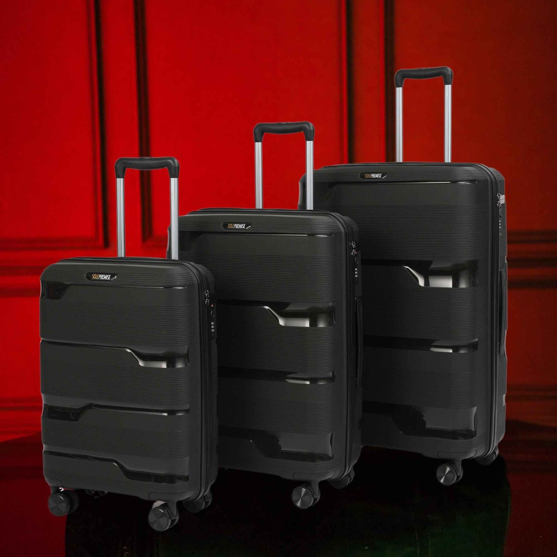 TEEK - 28-inch Black Hardcase Roller Luggage BAG TEEK SP
