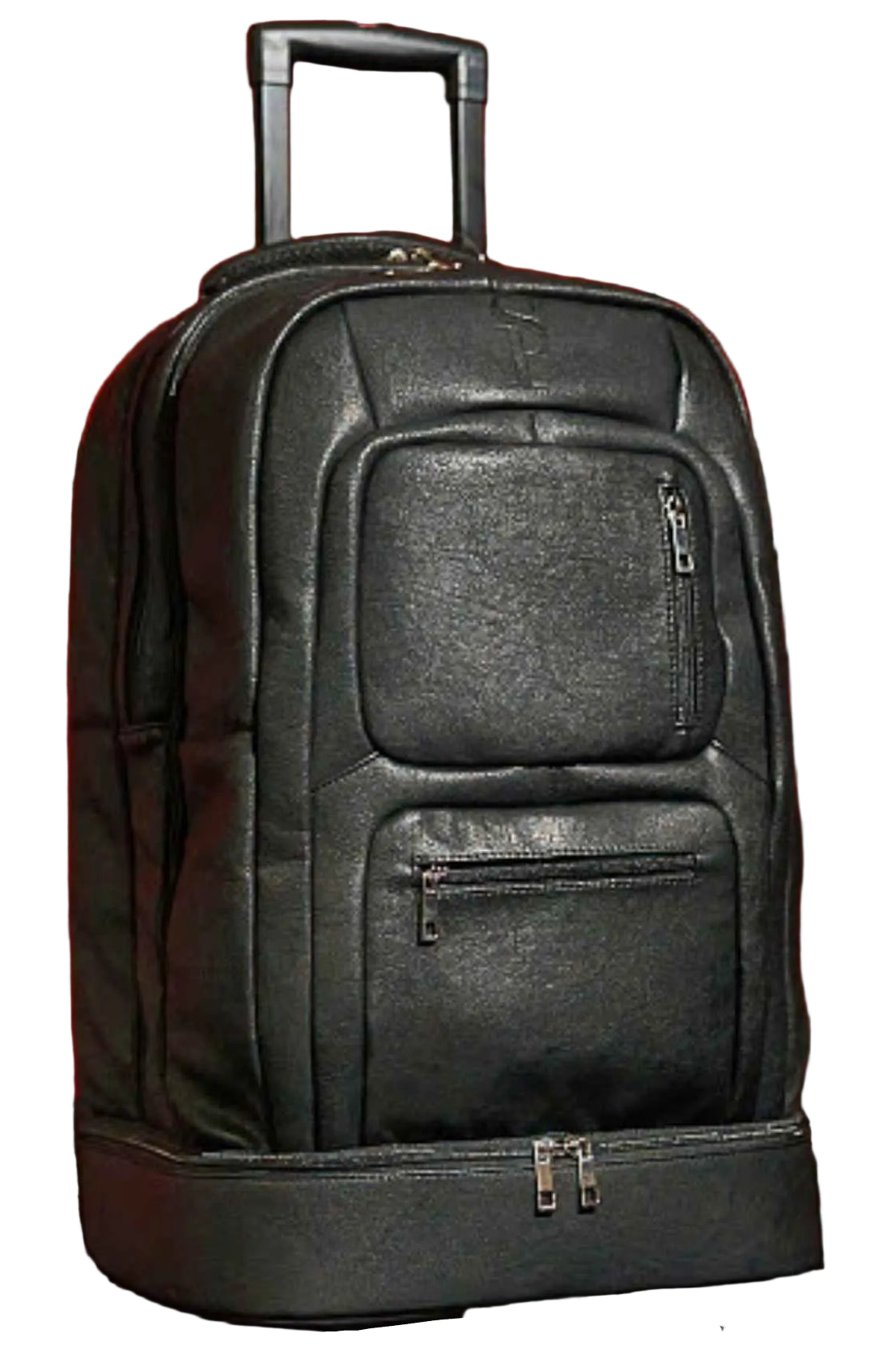 TEEK - Black Leather Carry-On Roller Bag (Only 150 Made) BAG TEEK SP