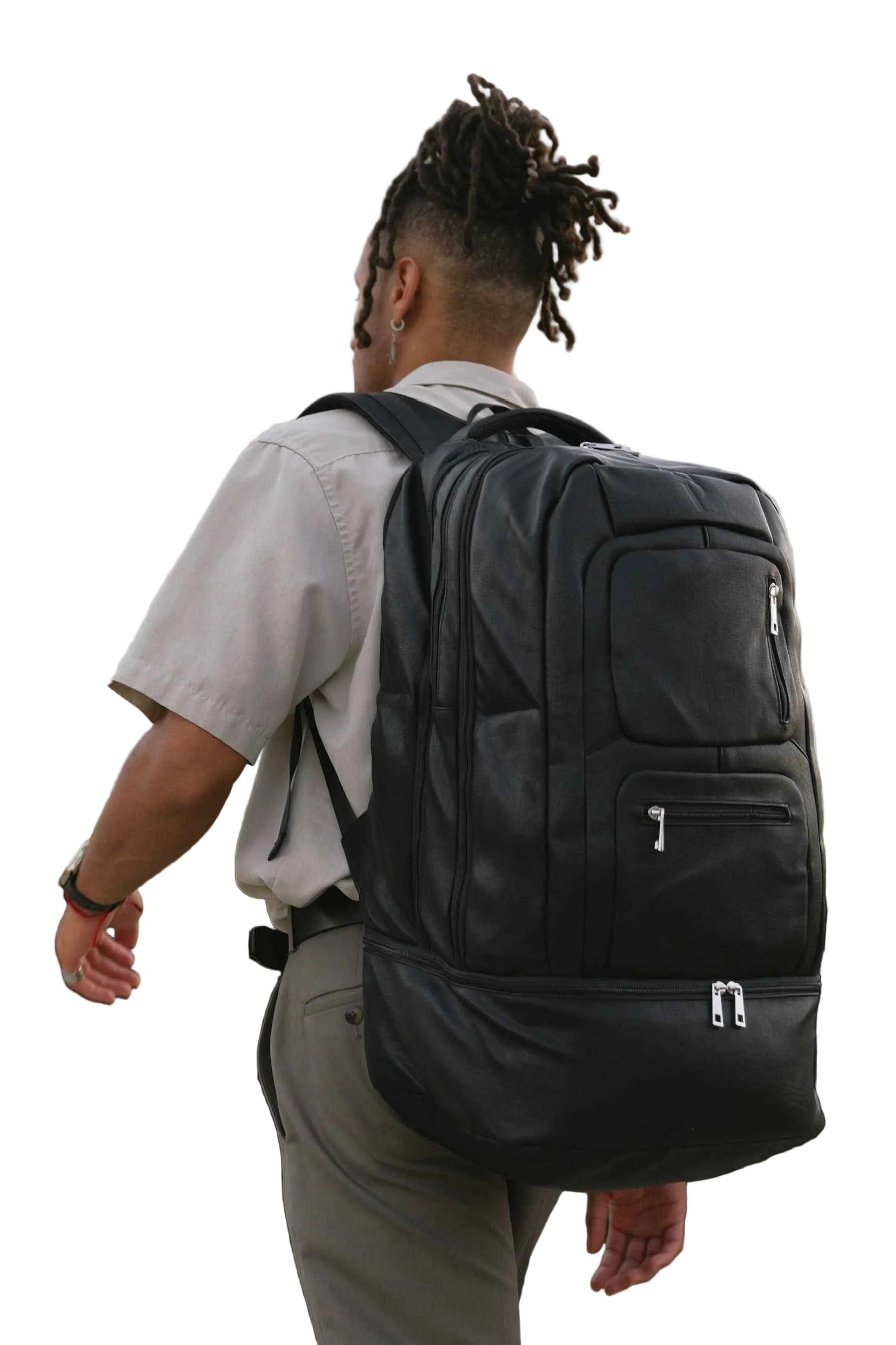 TEEK - Black Leather Patented Carry-on Bag (XL Design) (Only 300 Made) BAG TEEK SP