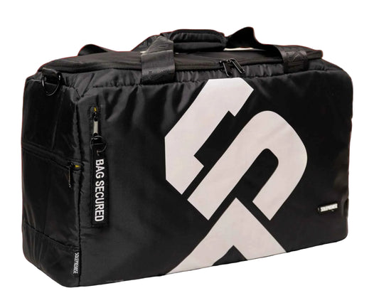 Black Sneaker Duffle Sports Bags Sole Premise