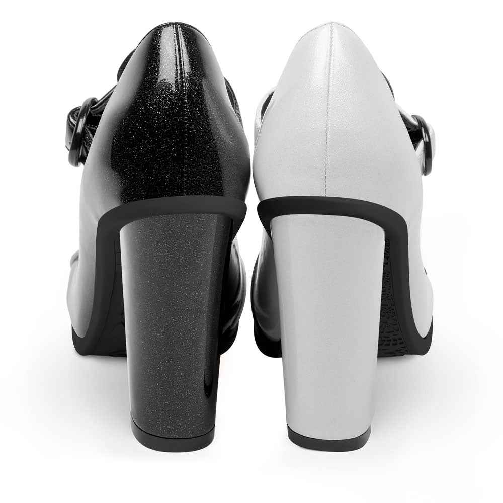 Chocolaticas® High Heels Black Swan Women's Mary Jane Pump Hight Heels Hot Chocolate Design