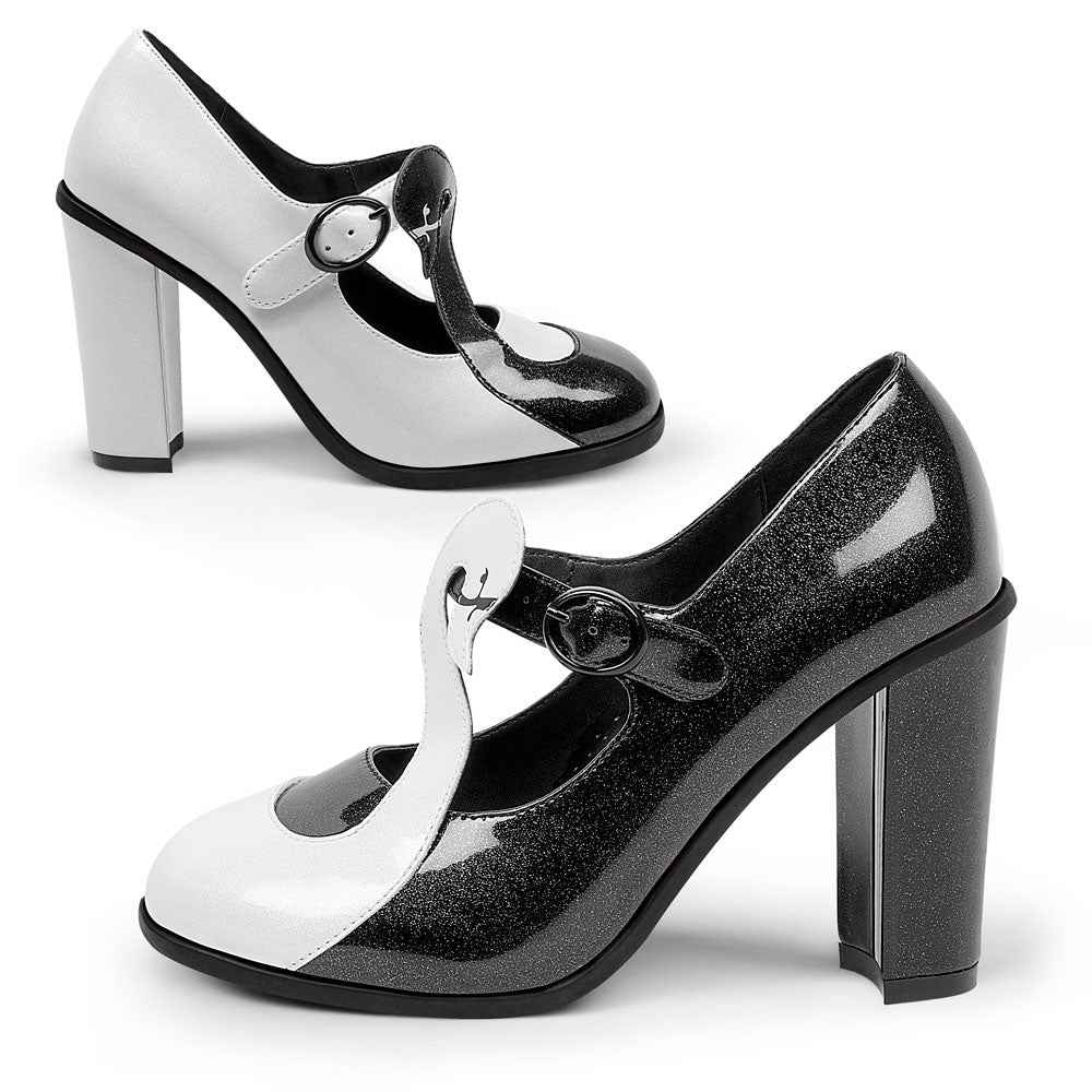 Chocolaticas® High Heels Black Swan Women's Mary Jane Pump Hight Heels Hot Chocolate Design