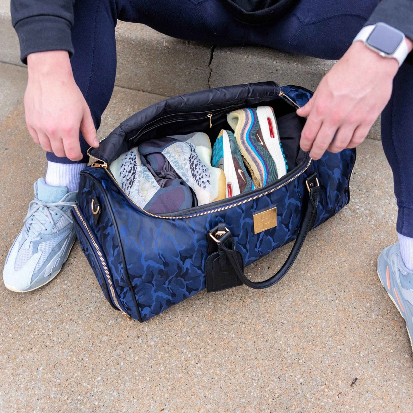 TEEK - Blue Camo Weekender Duffle Bag BAG TEEK SP