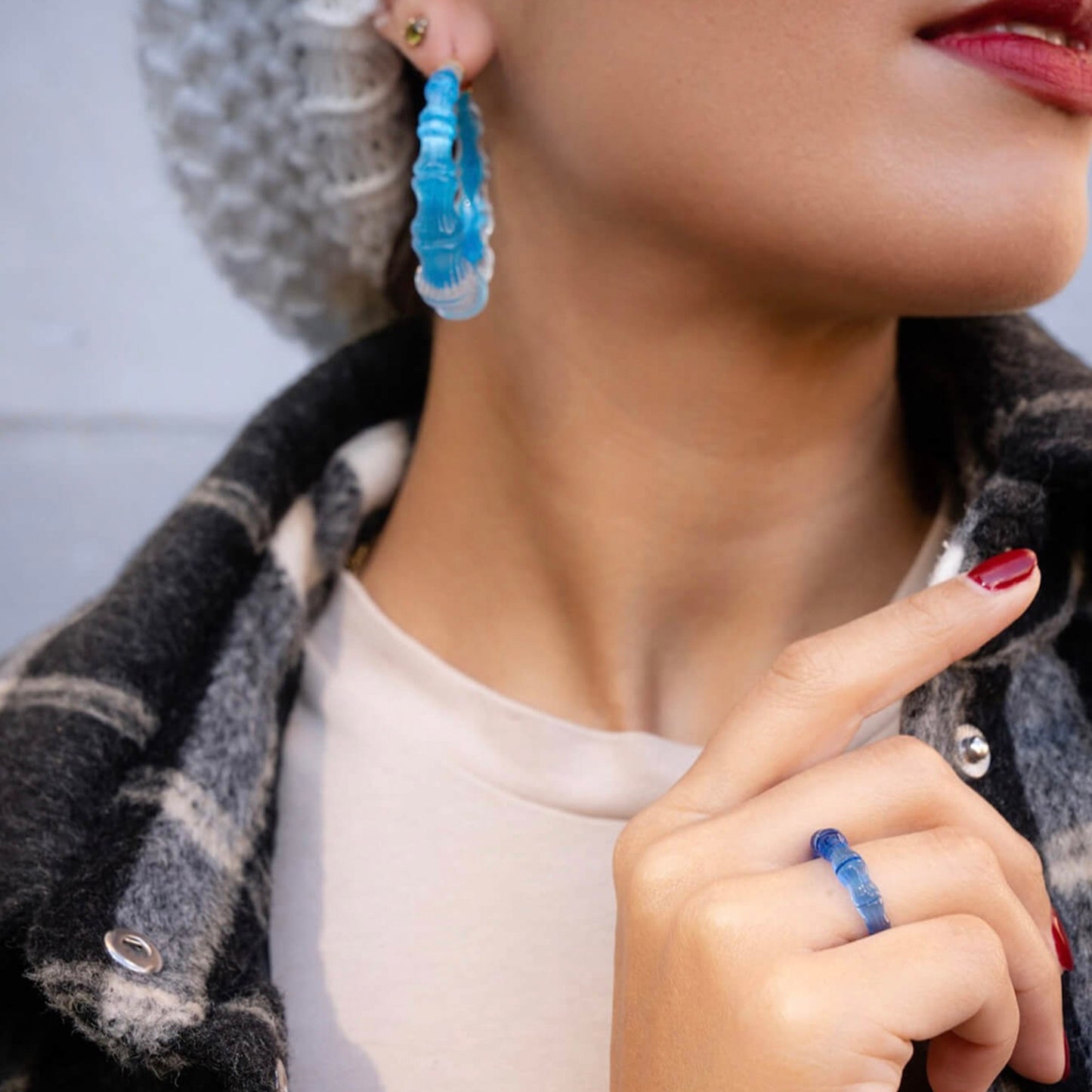 TEEK - Bamboo Lucite Rings JEWELRY TEEK GNH