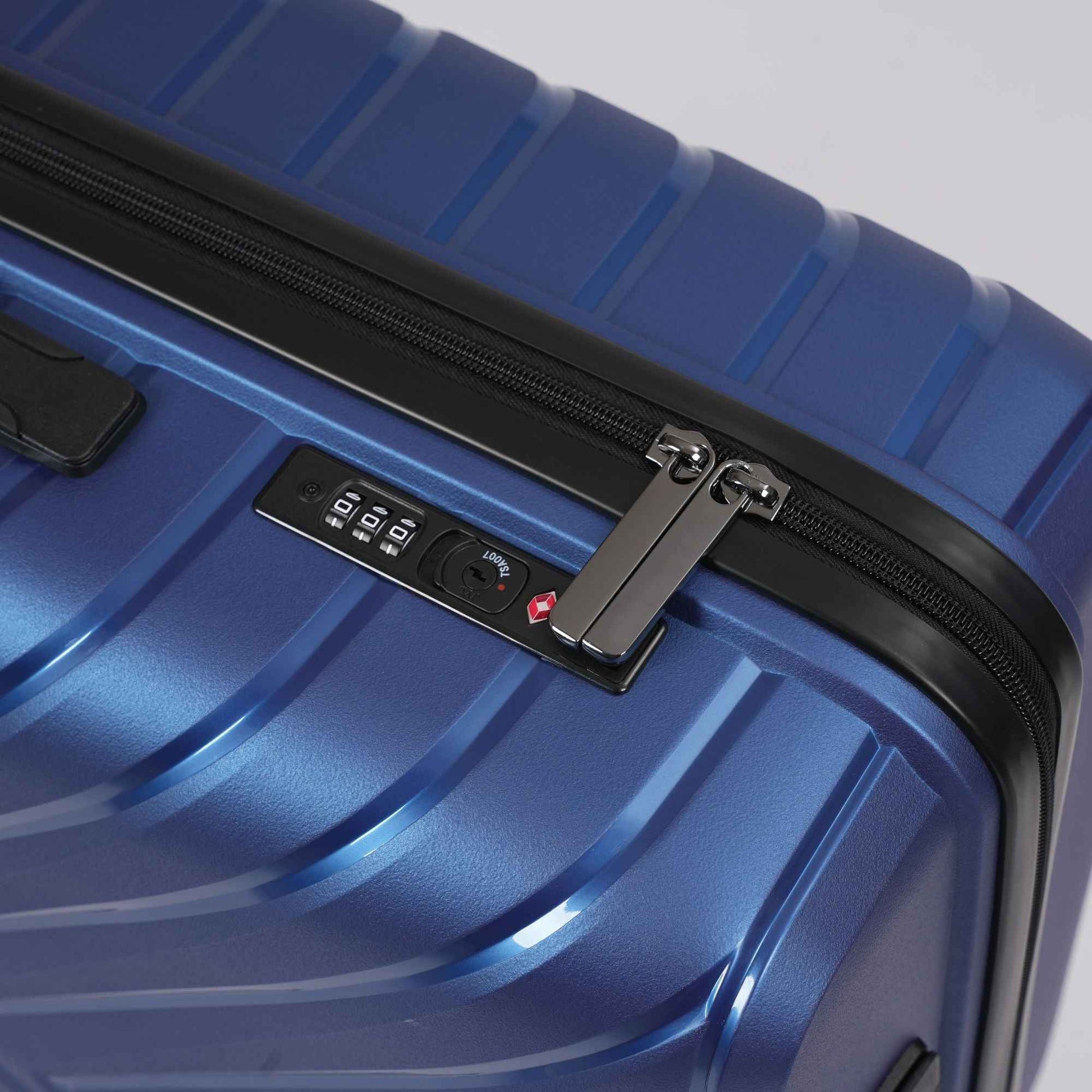 TEEK - 24-inch Blue Hardcase Roller Luggage BAG TEEK SP