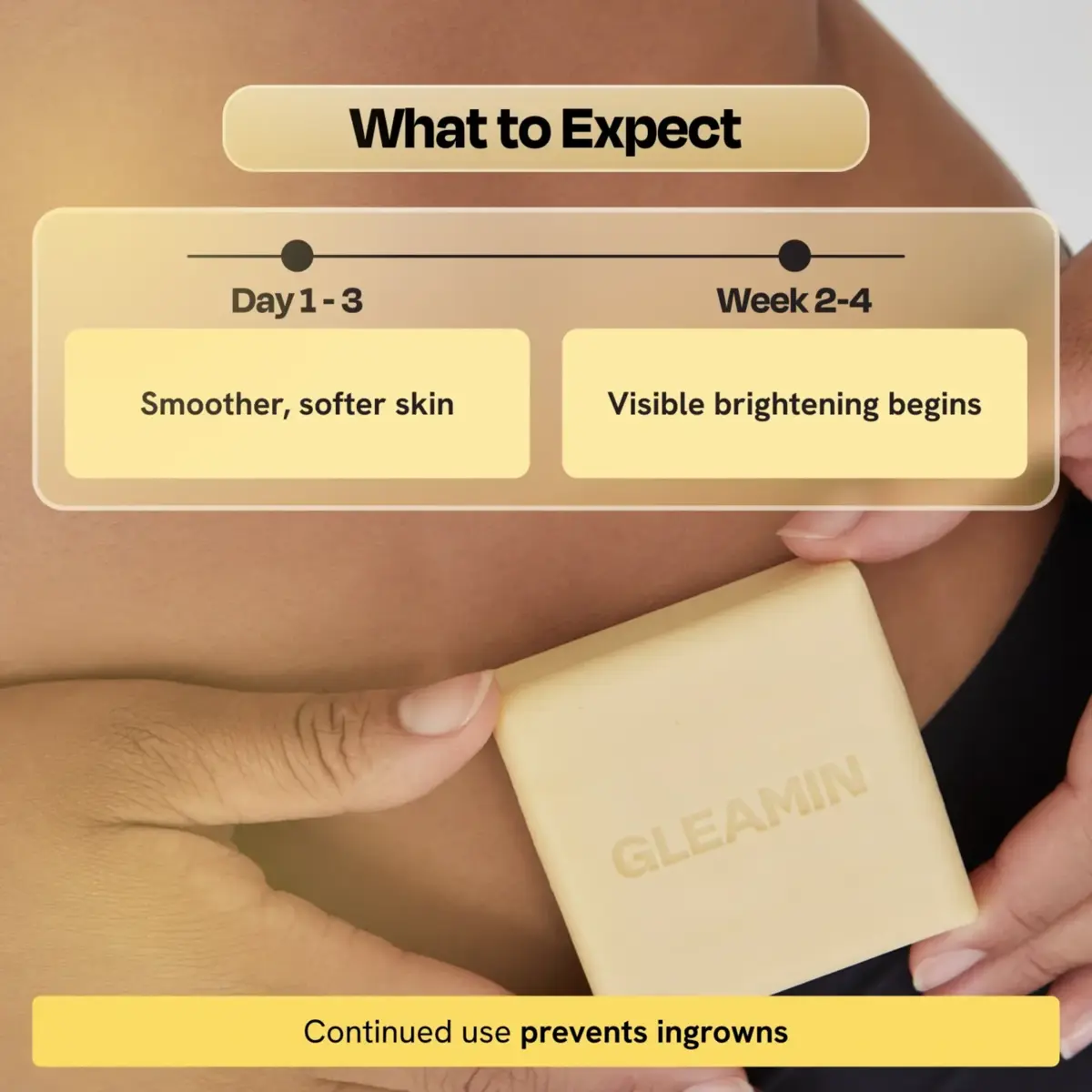Glow Body Bar Brightening Bar Gleamin