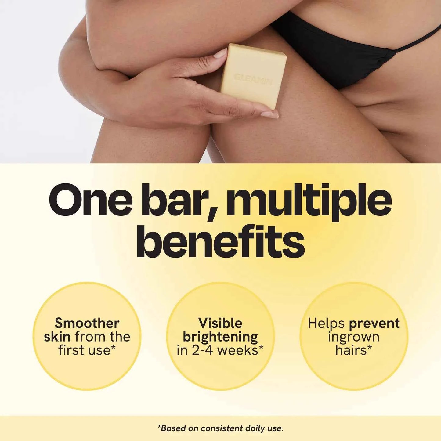 Glow Body Bar Brightening Bar Gleamin