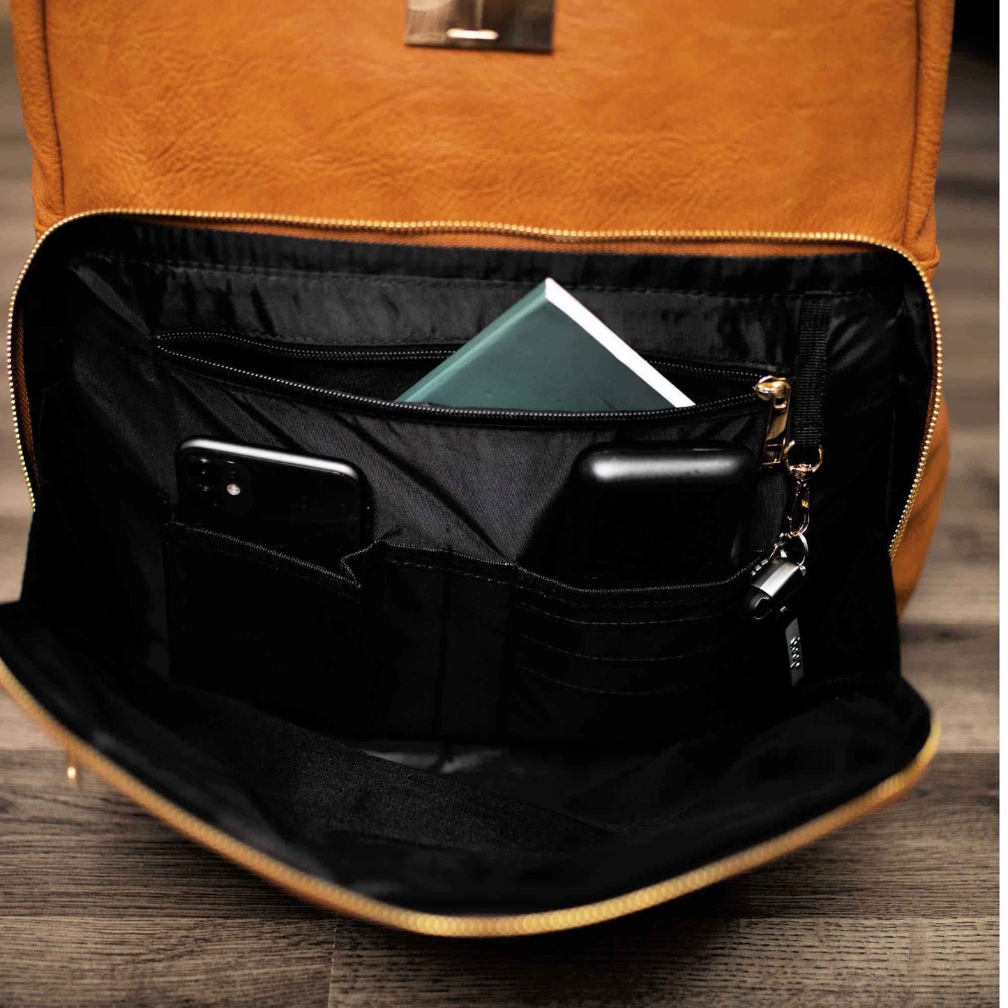 TEEK - Brown Leather Commuter Bag BAG TEEK SP