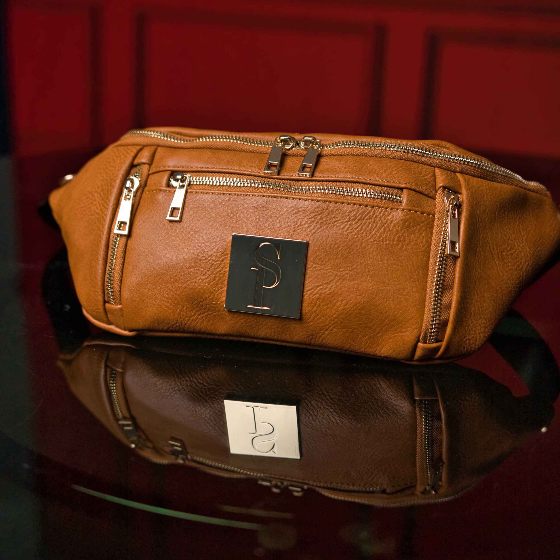 TEEK - Brown Luciano Leather Sling Bag BAG TEEK SP