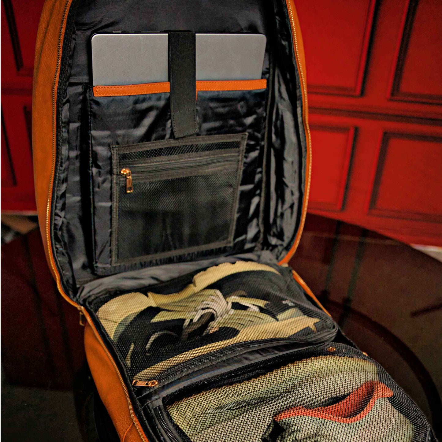 TEEK - Brown Leather Commuter Bag BAG TEEK SP