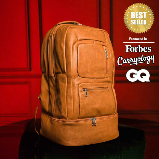 TEEK Brown Leather Luxury Patented Carry-On Bag (Only 300 Made) BAG TEEK SP