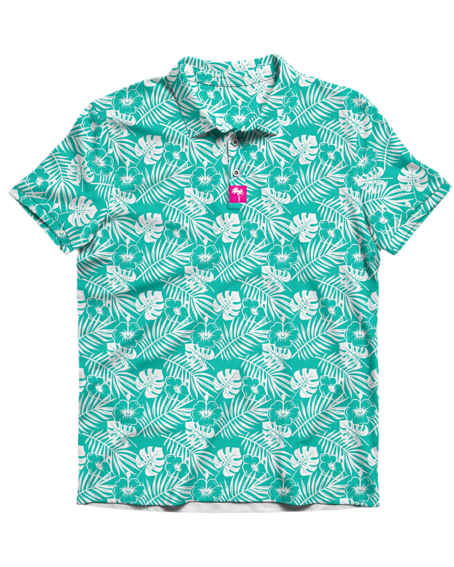 TEEK - Isla Flora Polo Shirt TOPS TEEK RP S