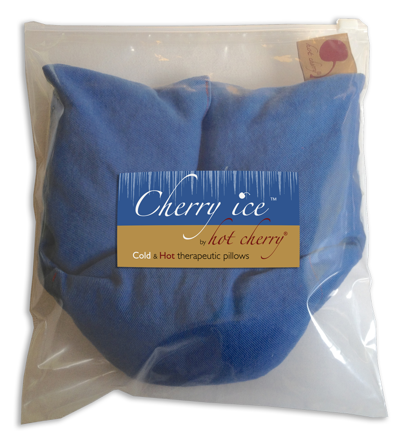 TEEK - Cherry Ice® Blue Denim Neck Wrap Zip-Close Freezer Bag PILLOW TEEK HCD