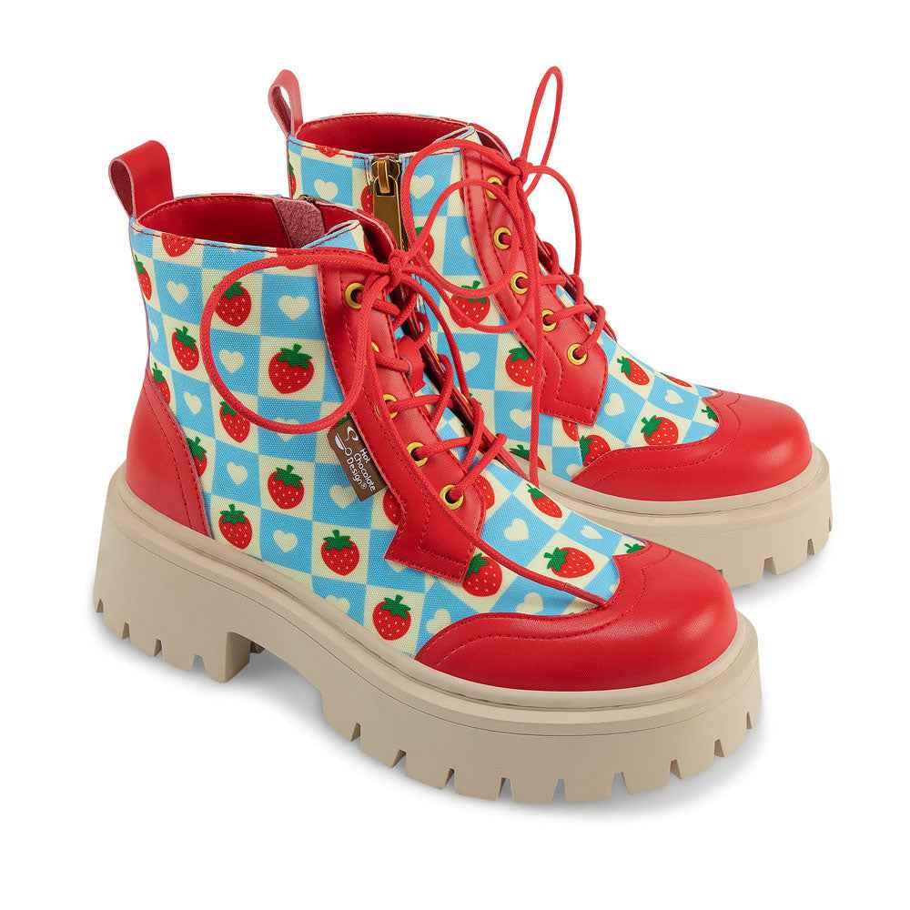 TEEK - Creamy Berry Womens Boots SHOES TEEK HCD 35 HCD/ 5 US/ 9.05"