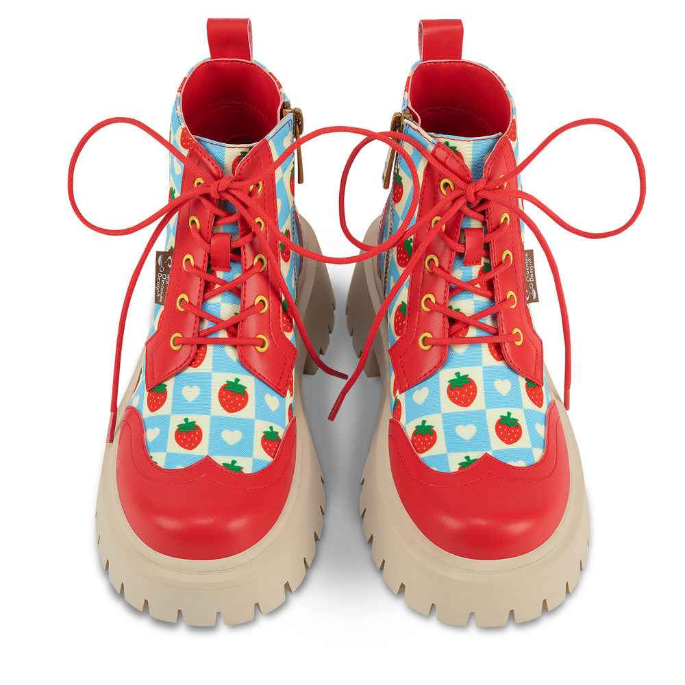 Creamy Berry Women's Boots Boots Hot Chocolate Design