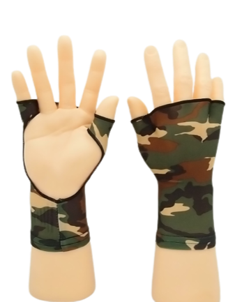TEEK - PalmFree™ Sun Gloves - Camo - UPF 50+ GLOVES TEEK PFS XS/S (1) Left (1) Right