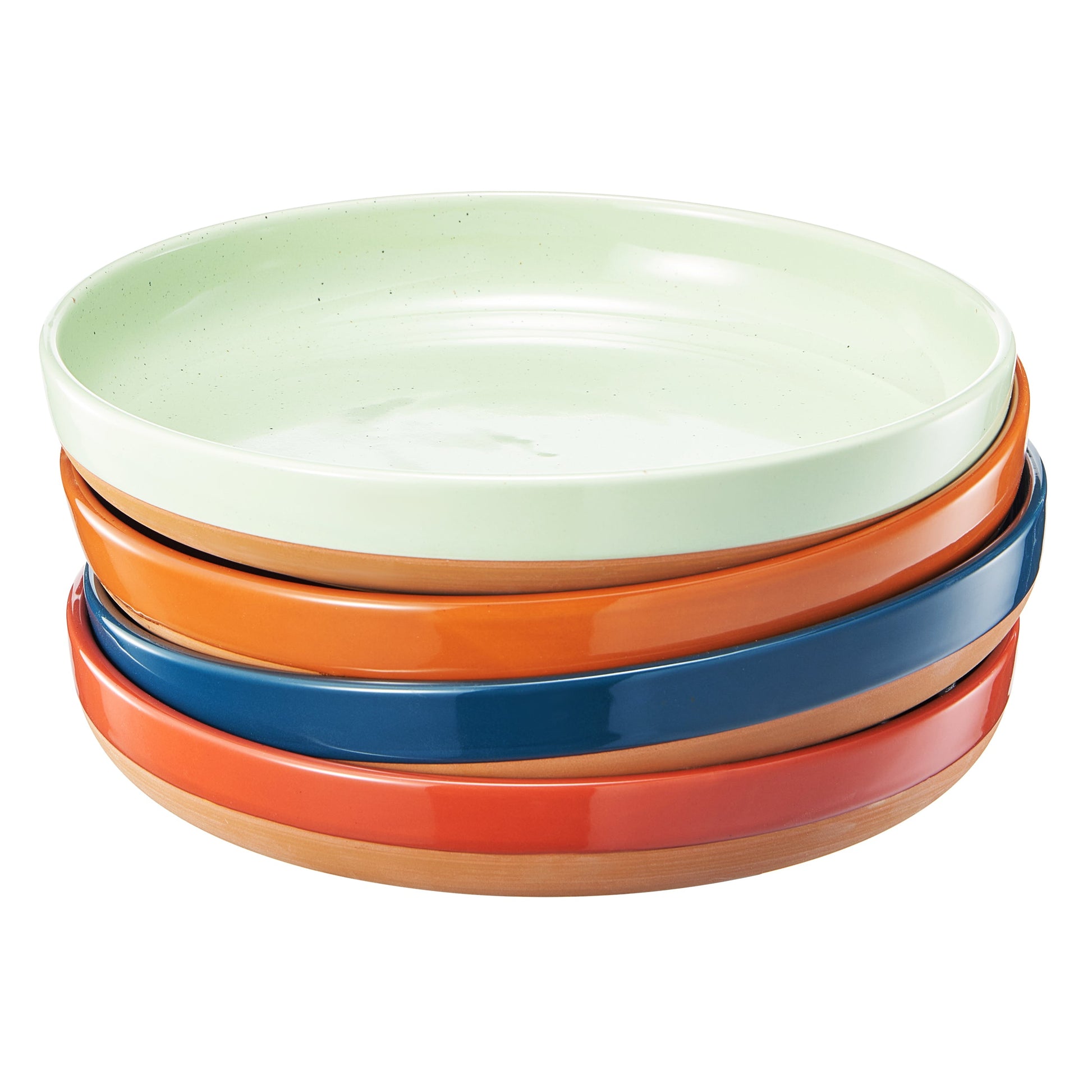 TEEK - Tonal Ceramic Flat Bowls Set HOME DECOR TEEK KS