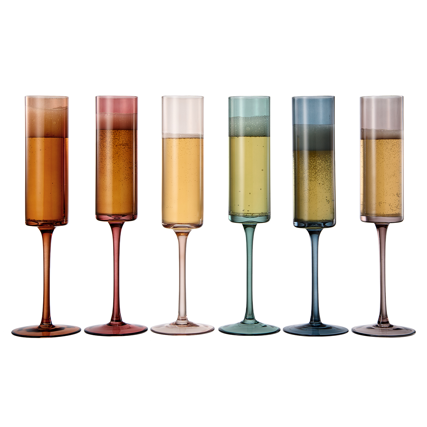 TEEK - Tonal Champagne Flute Glassware Set HOME DECOR TEEK KS