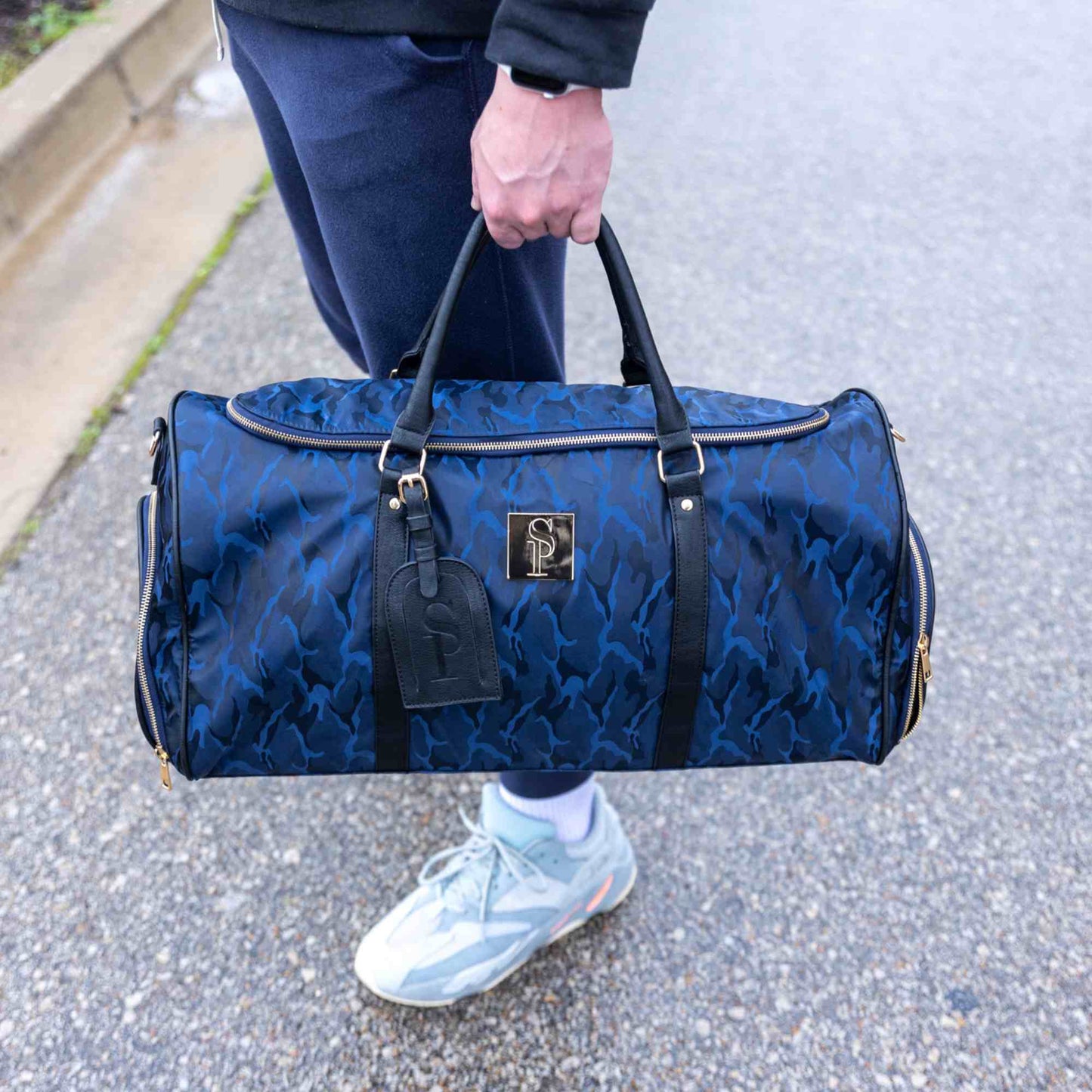 TEEK - Blue Camo Weekender Duffle Bag BAG TEEK SP