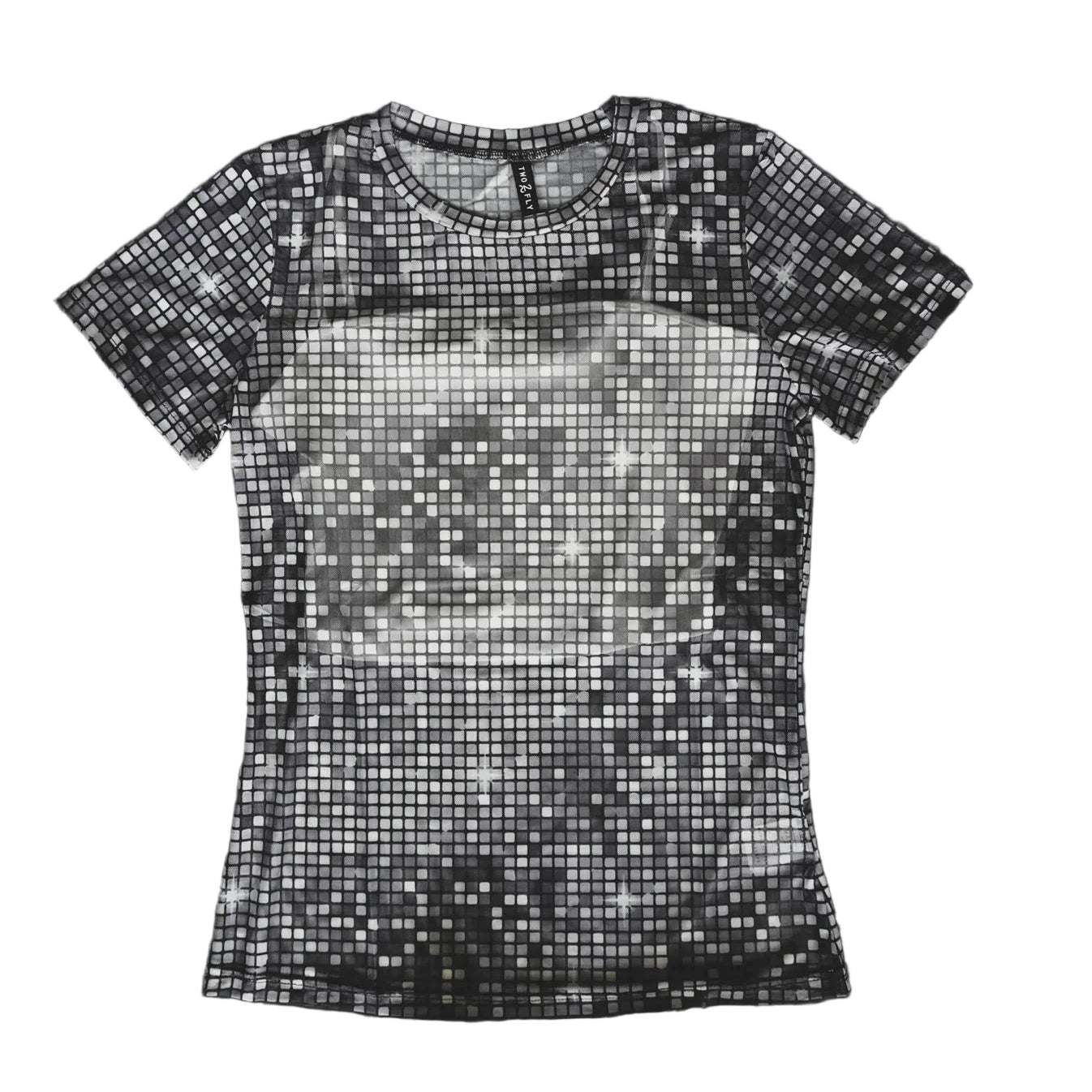 TEEK - Dolly Disco Mesh Tee TOPS TEEK RRRB S