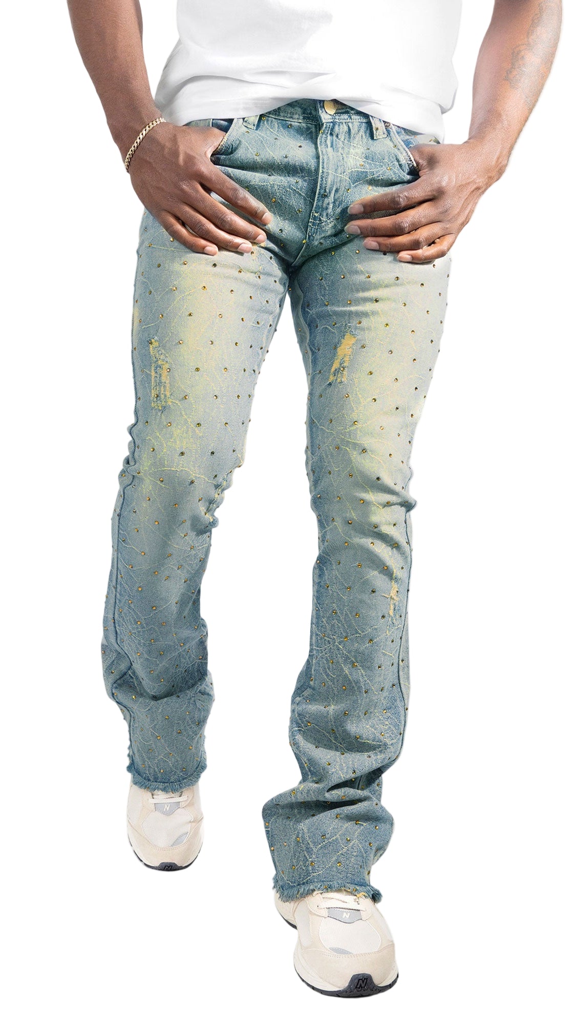 TEEK - Jeans | F1746 Amoto Stacked Pants - Dirt JEANS TEEK MJ
