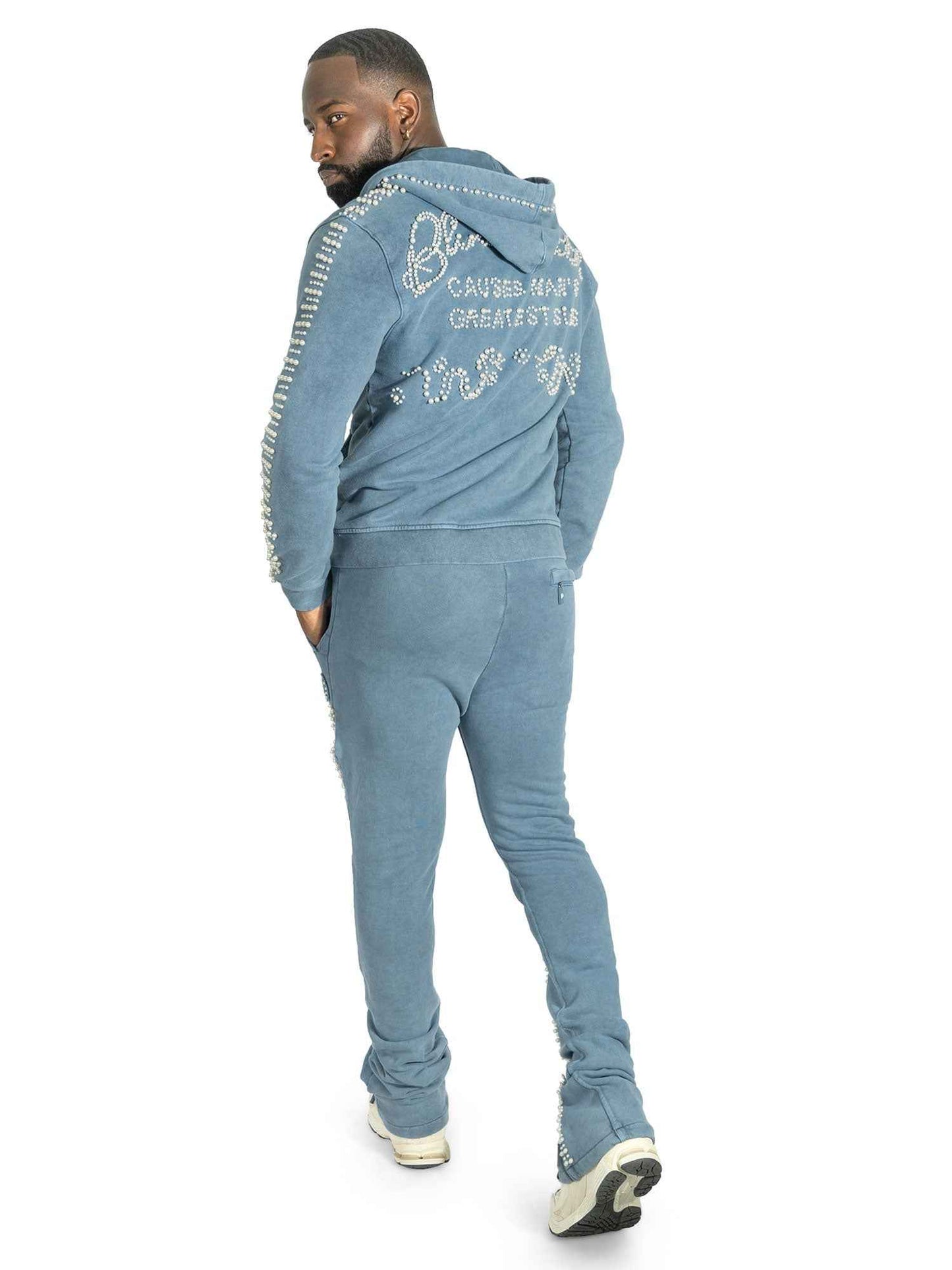 TEEK - Set | F5245 Blind Faith Hoodie Set - Blue SET TEEK MJ
