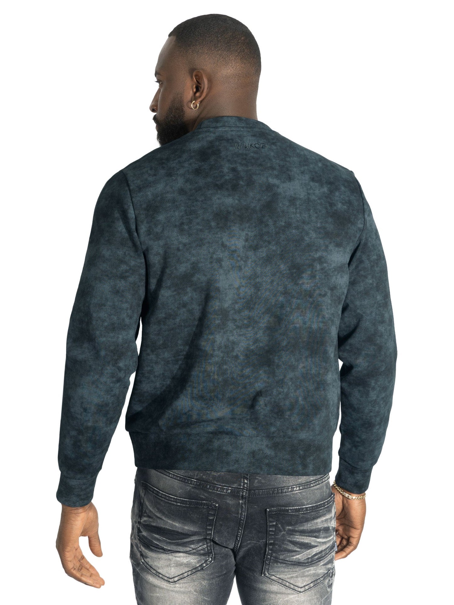 TEEK - Sweatshirt | M4241 Lorenzino Crewneck - Black TOPS TEEK MJ