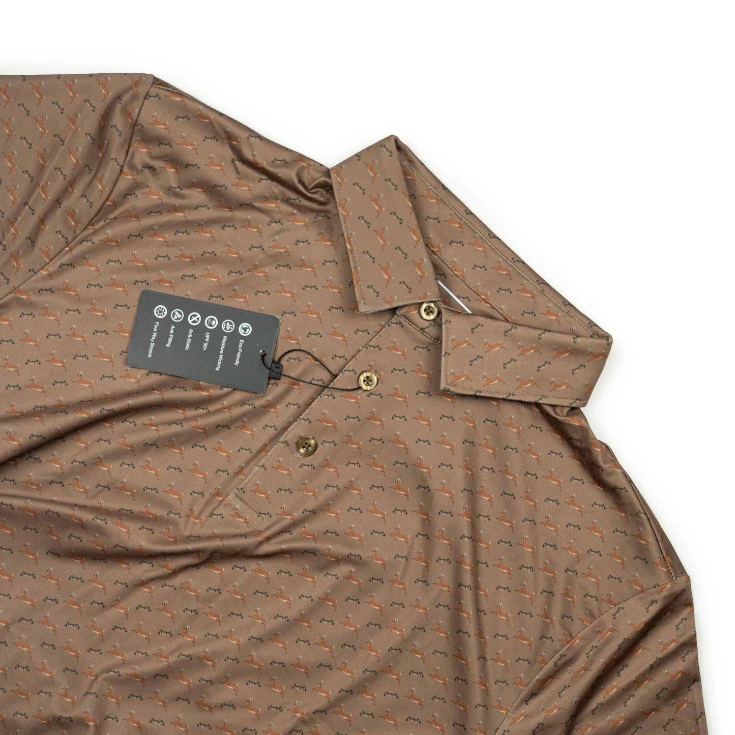 TEEK - Jumpin' Buck Golf Polo TOPS TEEK BCA