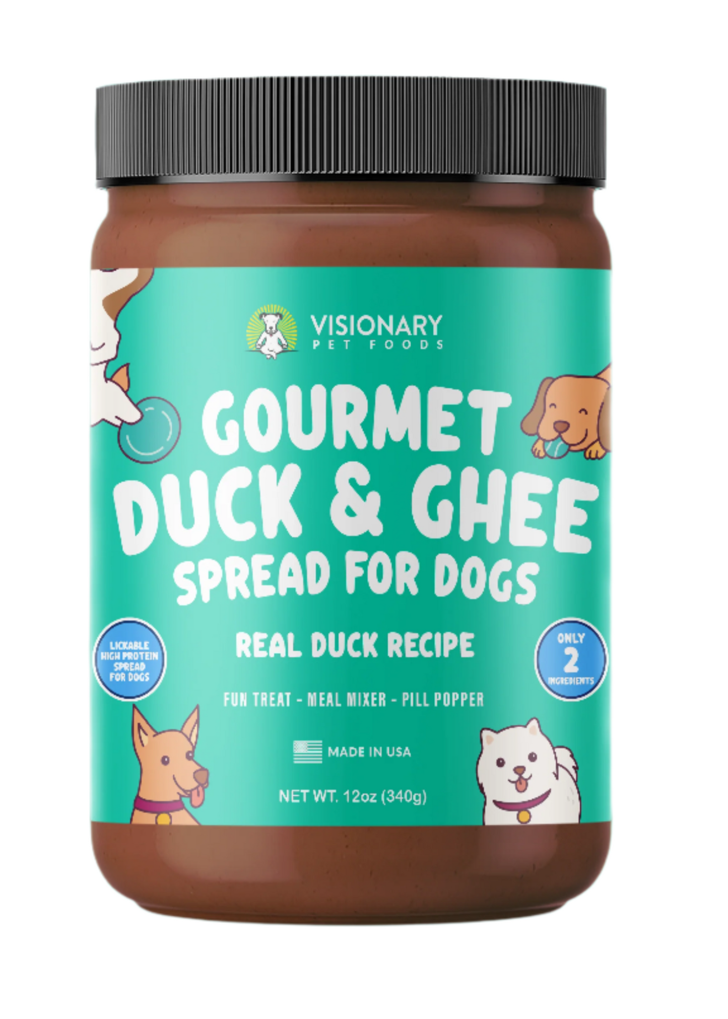 TEEK - Duck & Ghee Meat Spread | NEW 12oz Jar PET SUPPLIES TEEK VPF