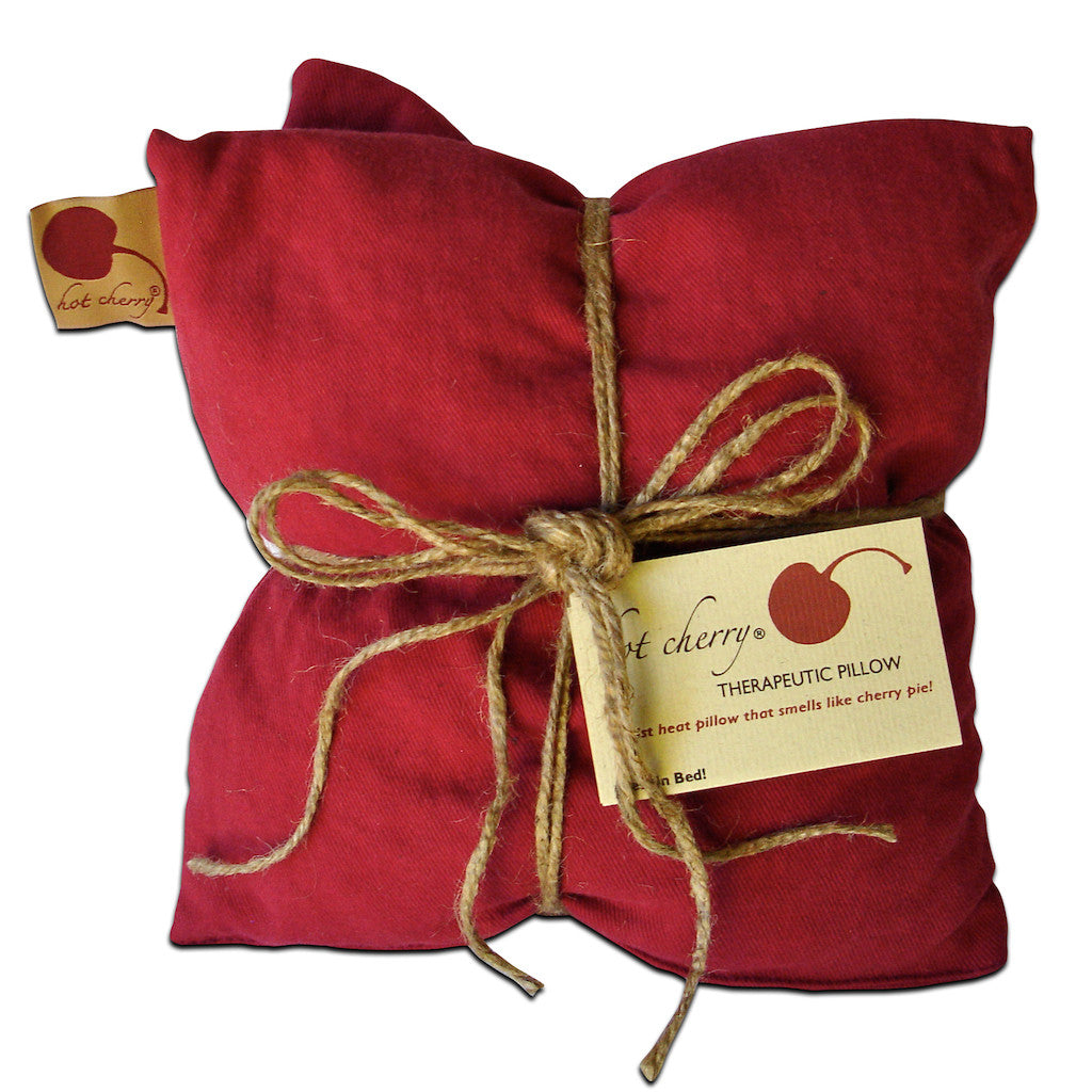 TEEK - Hot Cherry Double Square Pillow Red Denim PILLOW TEEK HCP