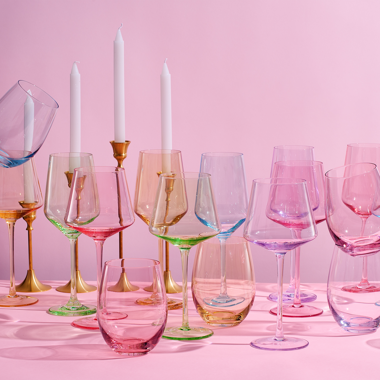 TEEK - Monet Stemmed Wine Glassware Set HOME DECOR TEEK KS