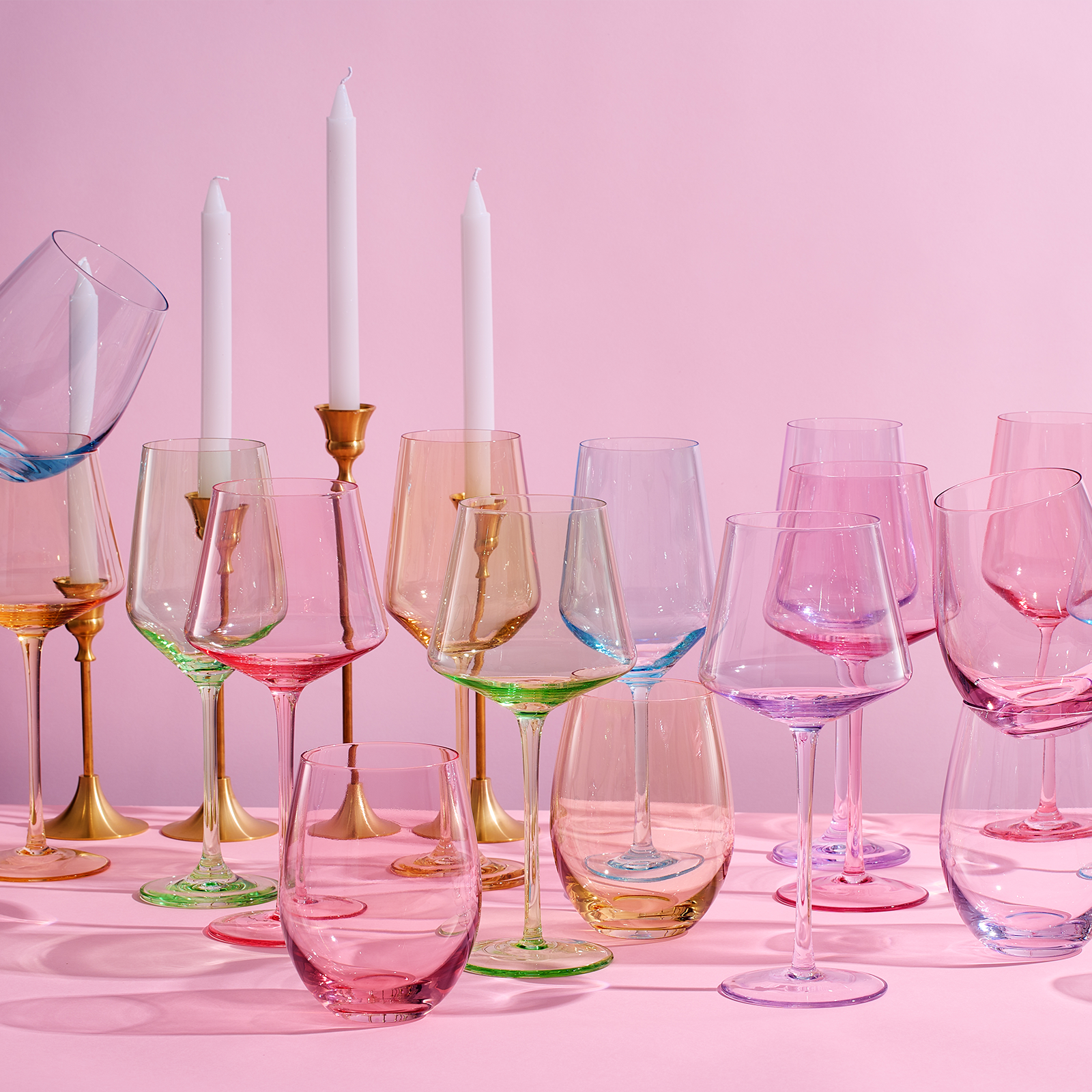 TEEK - Monet Stemmed Wine Glassware Set HOME DECOR TEEK KS