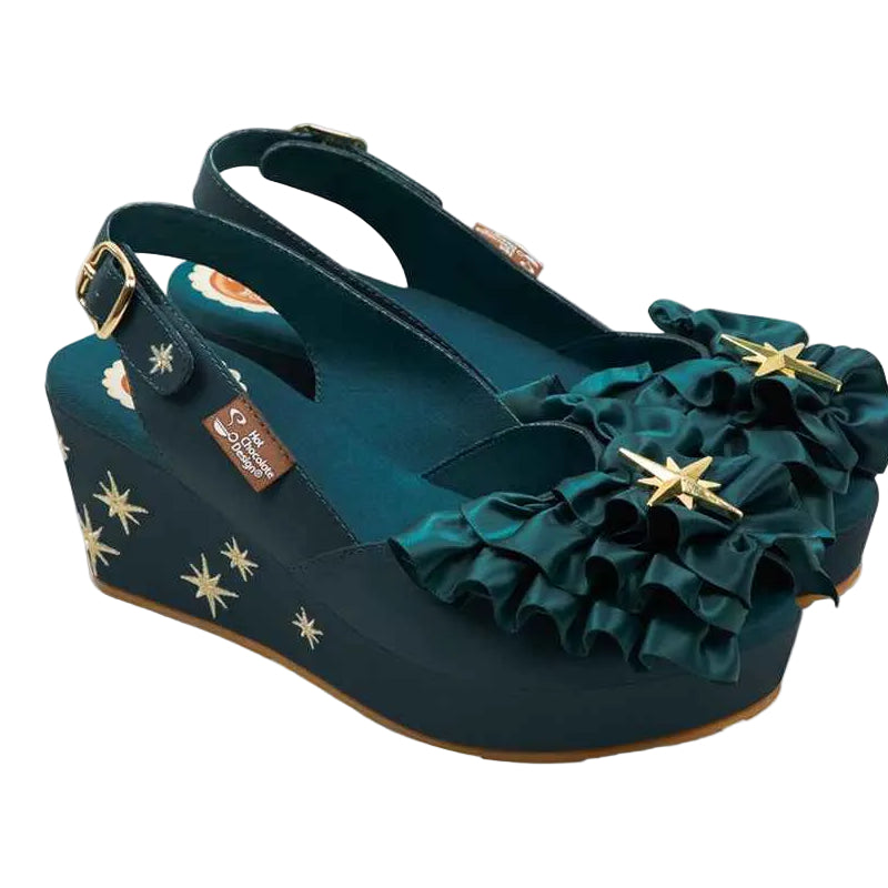 Chocolaticas® Emeraldine Women's Sandal Sandals Hot Chocolate Design