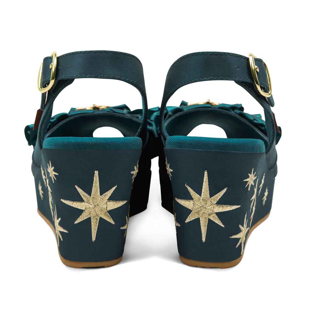 Chocolaticas® Emeraldine Women's Sandal Sandals Hot Chocolate Design