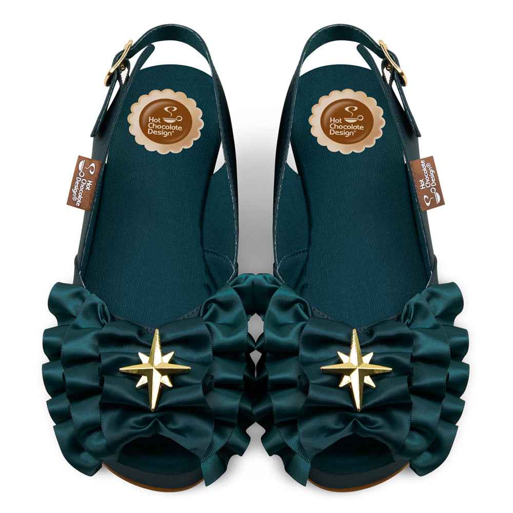 Chocolaticas® Emeraldine Women's Sandal Sandals Hot Chocolate Design