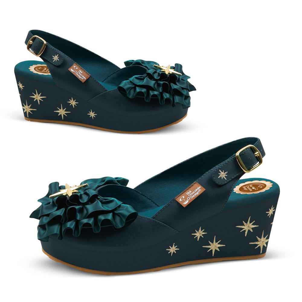 Chocolaticas® Emeraldine Women's Sandal Sandals Hot Chocolate Design