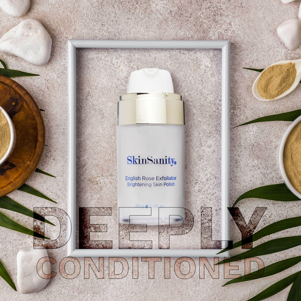 TEEK - SkinSanity® English Rose Facial Exfoliator Brightening Skin Polish 0.5 oz FACIAL SUPPLIES TEEK BCB