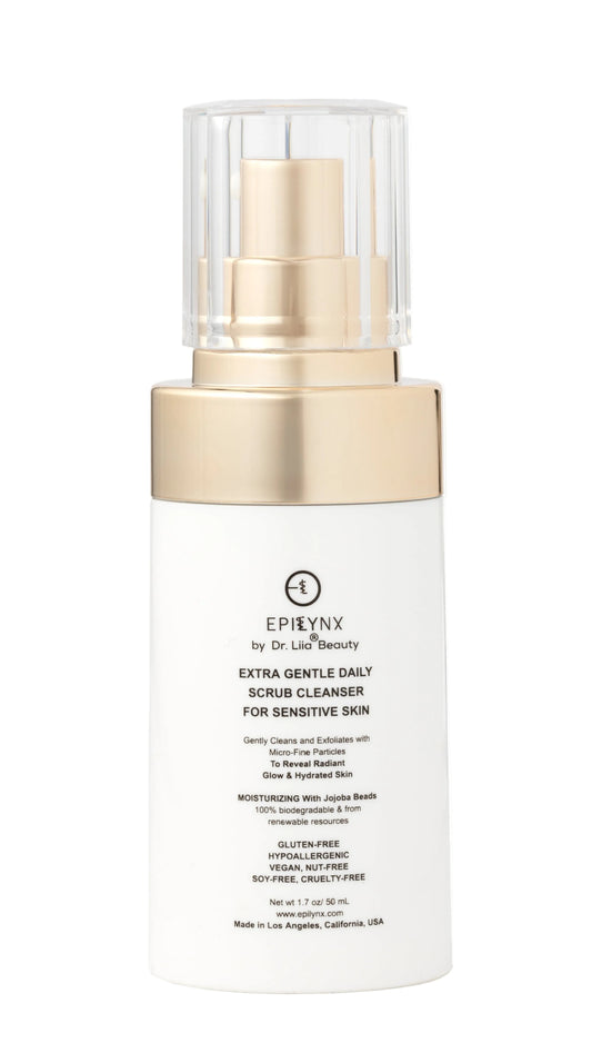 TEEK - Gentle Exfoliating Face Scrub – Hyaluronic Acid, Aloe Vera & Biodegradable Jojoba Beads FACIAL SUPPLIES TEEK E