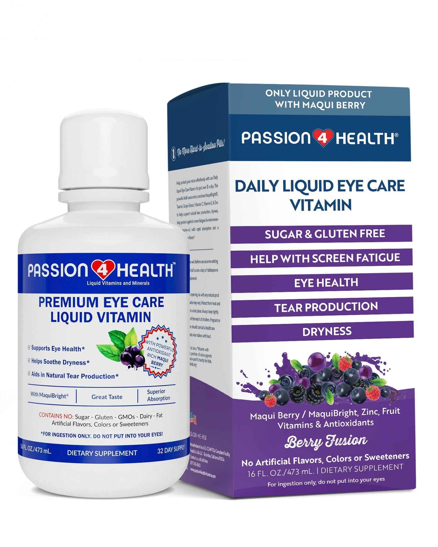 TEEK - Daily Liquid Eye Care Vitamin HEALTH TEEK P4H