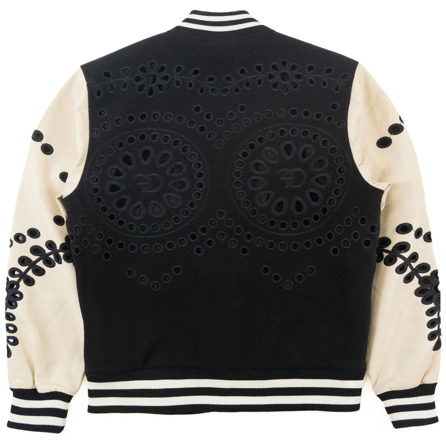 TEEK - F1060 Cashay Wool Varsity Jacket - Black JACKET TEEK MJ