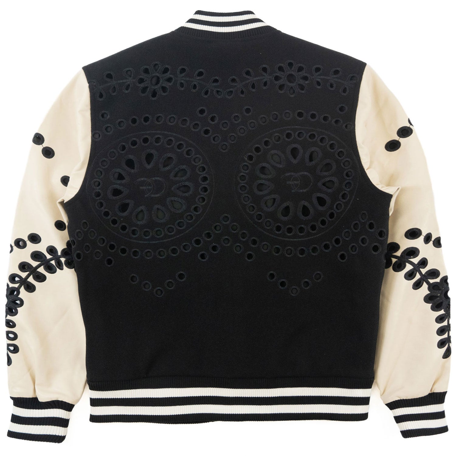 TEEK - F1060 Cashay Wool Varsity Jacket - Black JACKET TEEK MJ