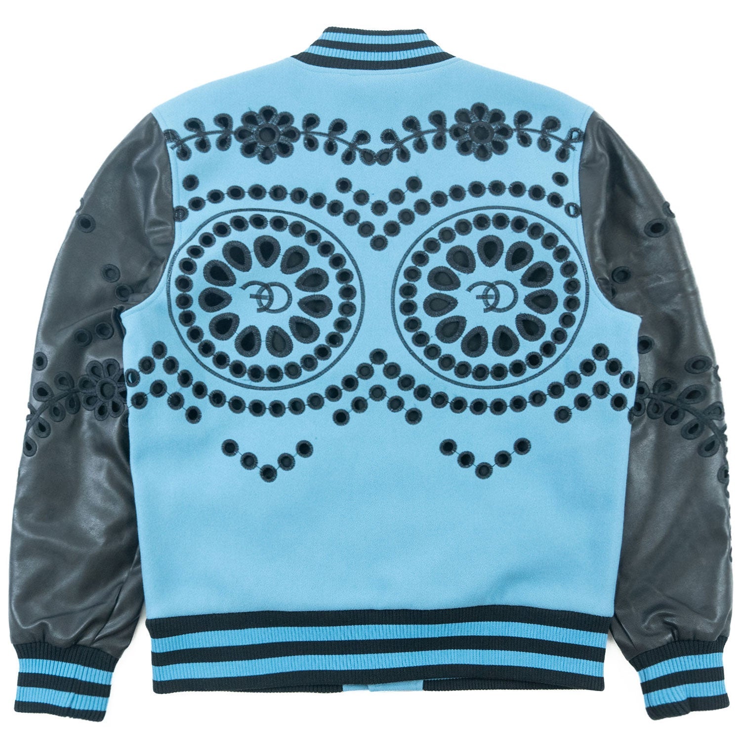 TEEK - F1060 Cashay Wool Varsity Jacket - Blue JACKET TEEK MJ