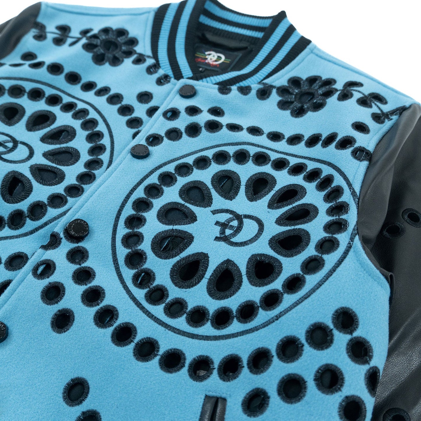 TEEK - F1060 Cashay Wool Varsity Jacket - Blue JACKET TEEK MJ